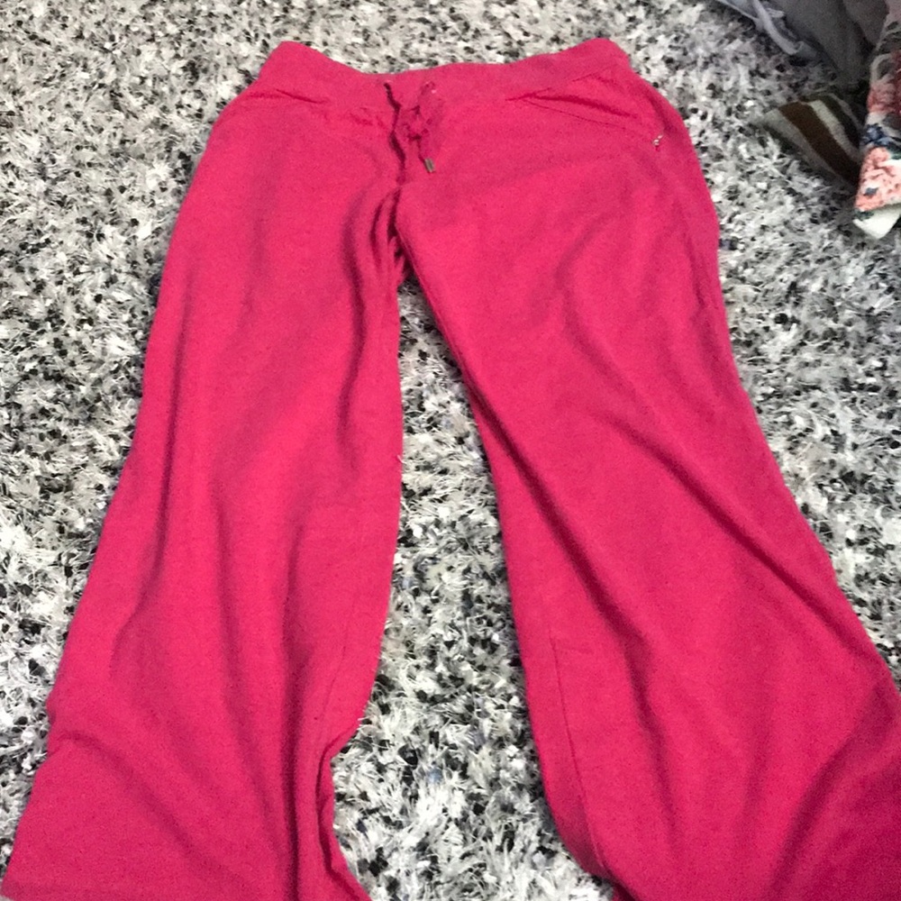 pink sweatpants